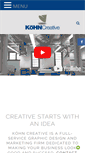 Mobile Screenshot of kohncreative.com